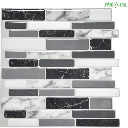 2+2 Gratis | WallAura™ 4er Set 3D Hochwertige Wandfliesen Selbstklebend 30x30 cm