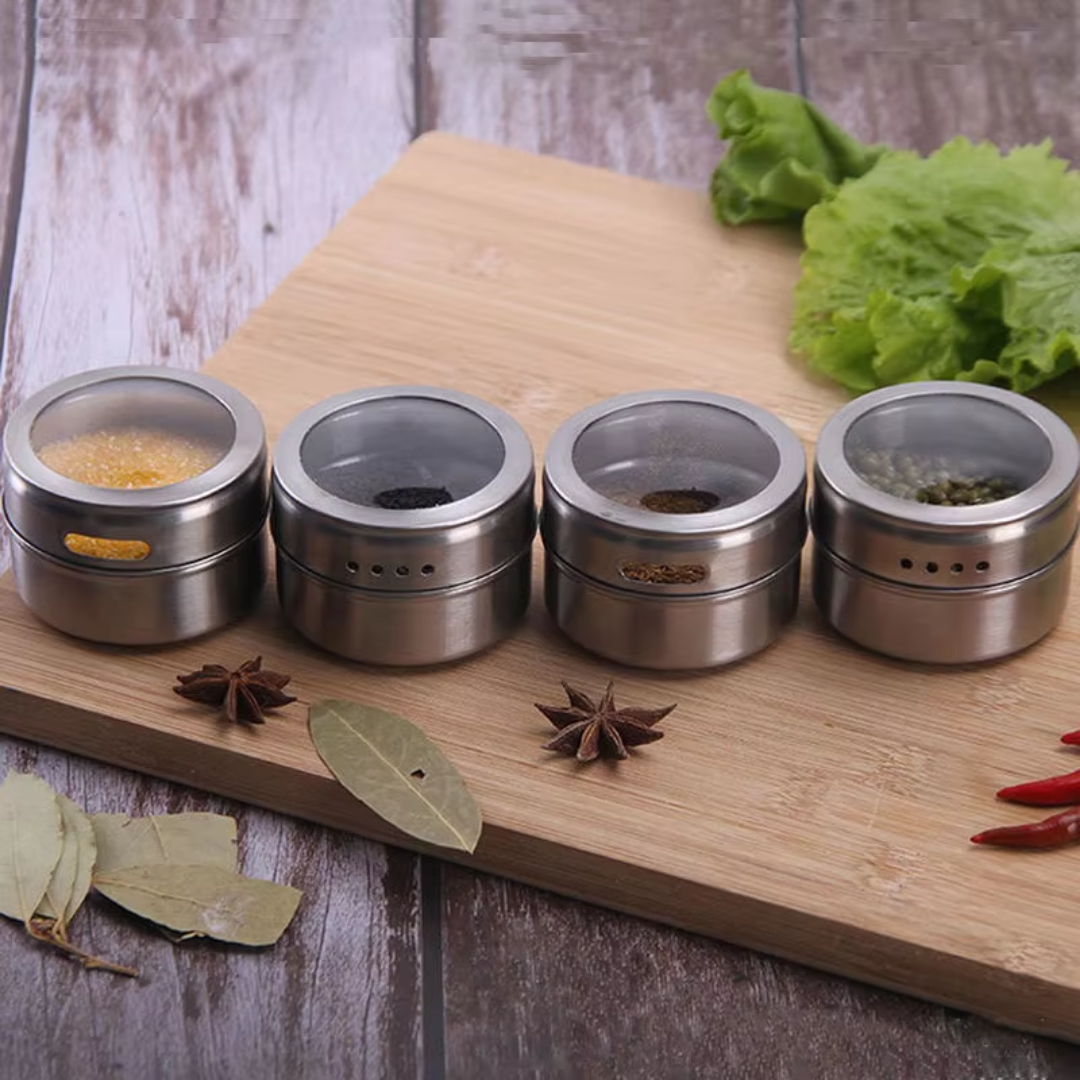 MagniSpice™ | Magnetische Gewürzdosen Satz