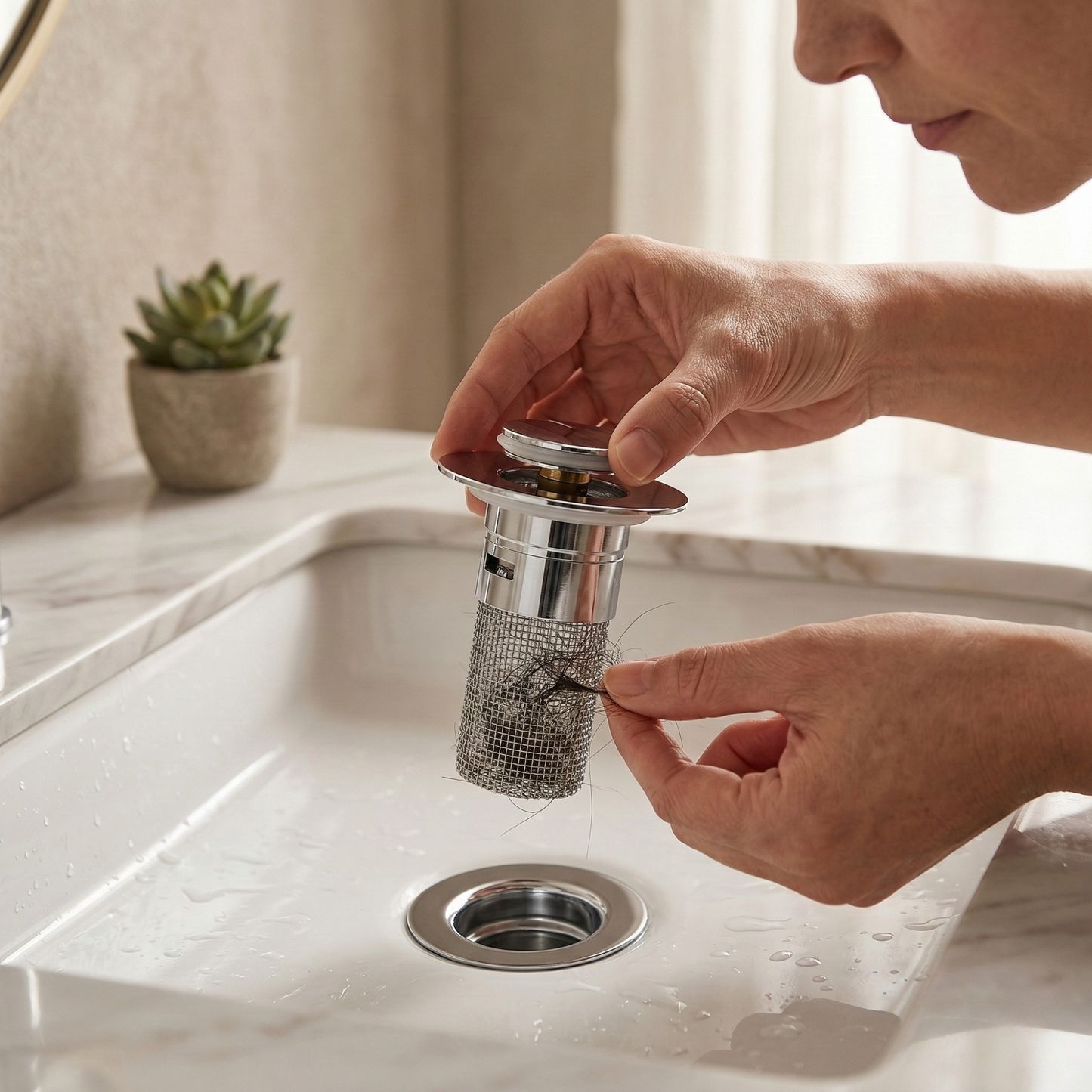 PureDrain™ -Spülbecken-Siebstopfen – Stressfreie Reinigung ohne ständige Abflussverstopfungen