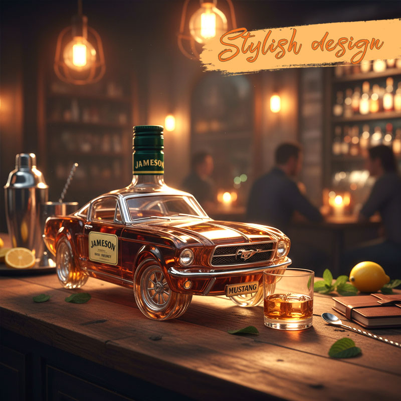 WhiskyWild™ | Bronco Whiskyflasche
