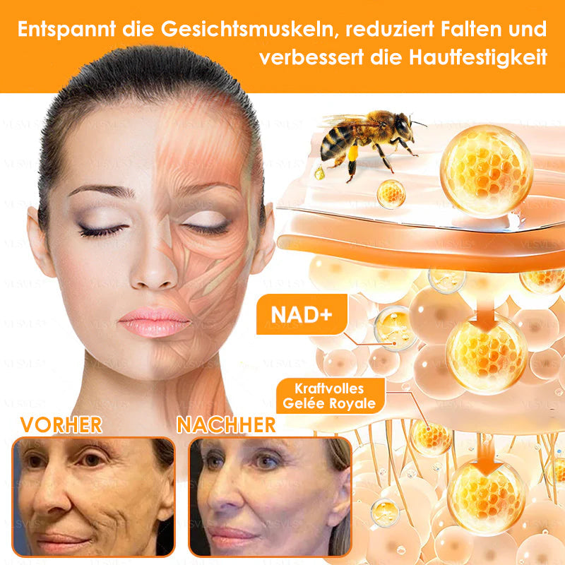 HealSkin™ – Straffende Anti-Aging-Creme mit Bienengift-Peptiden [1 + 1 Gratis]
