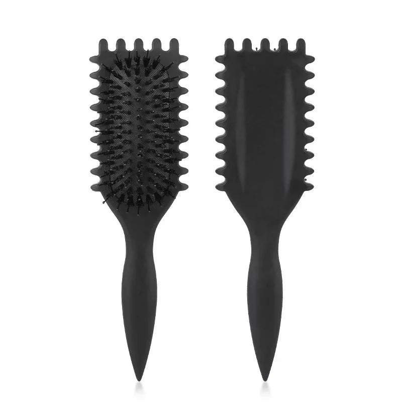 Anti-Frizz Lockenstyling-Bürste – Definiert Locken ohne Frizz oder Ziepen
