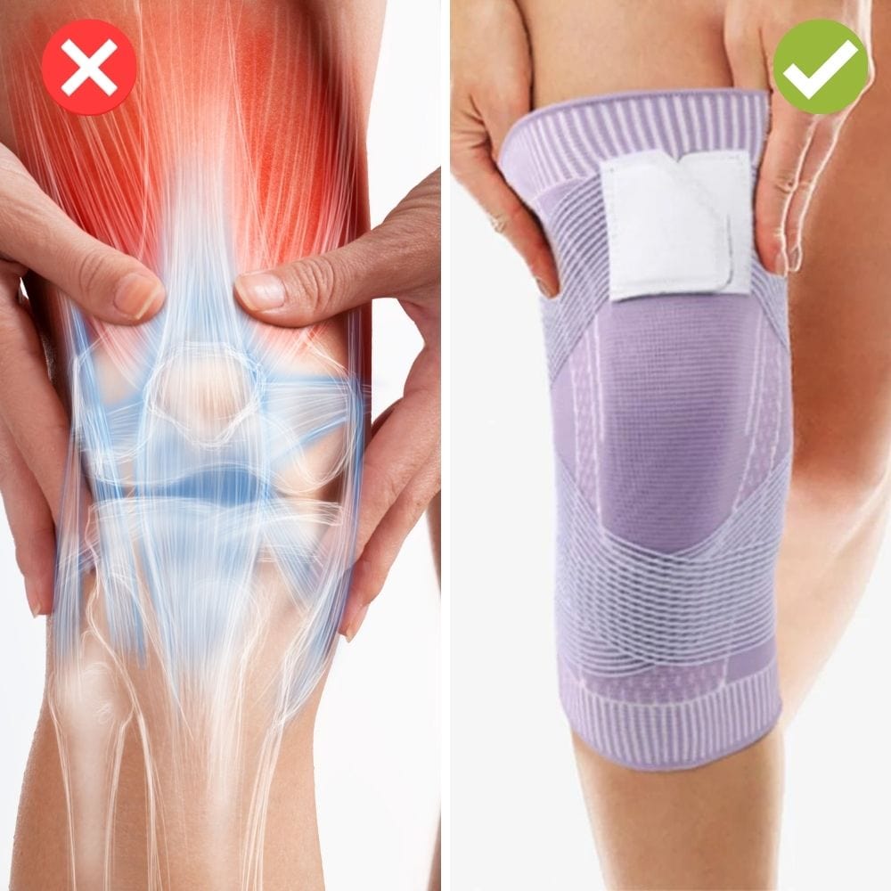 FlexiRelief – Kompressions-Kniestützbandage zum Überziehen
