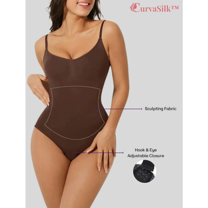 1+1 Gratis | CurvaSilk™ Figurformender Bodysuit [Letzter Tag Rabatt]