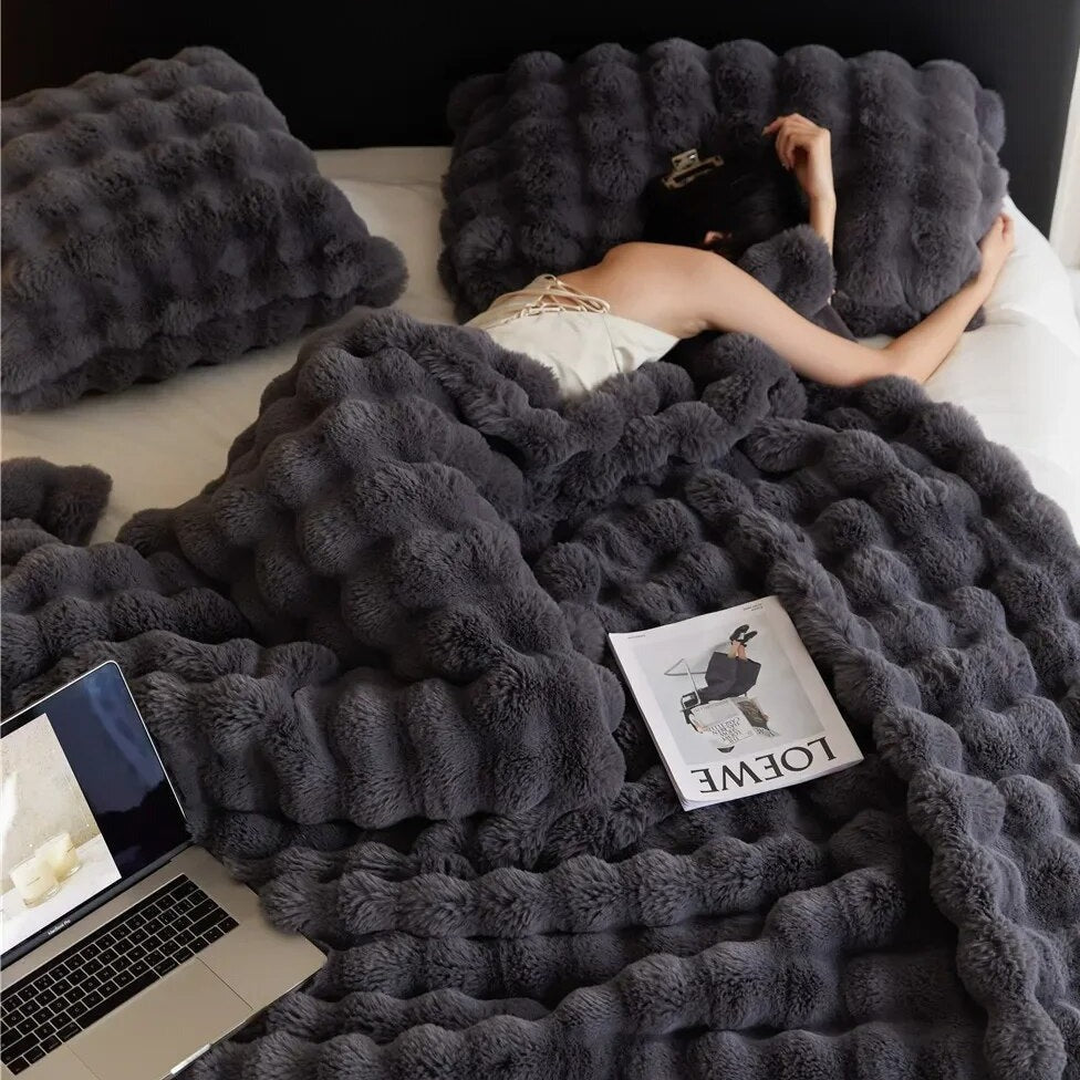 CozyDecke™ | Flauschig & Warm | Stilvoll & Pflegeleicht | Perfekt für jede Jahreszeit