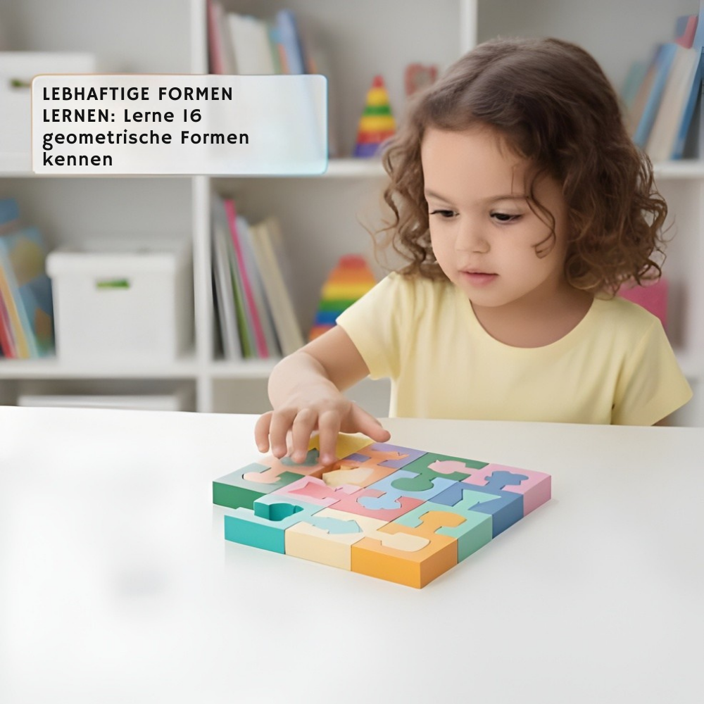 BrainBoost – Holz-Formpuzzle | 50% RABATT