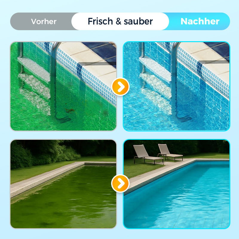 SolarSplash – Solarbetriebener Poolreiniger für mühelose Sauberkeit — spart Zeit, Aufwand und Energie.