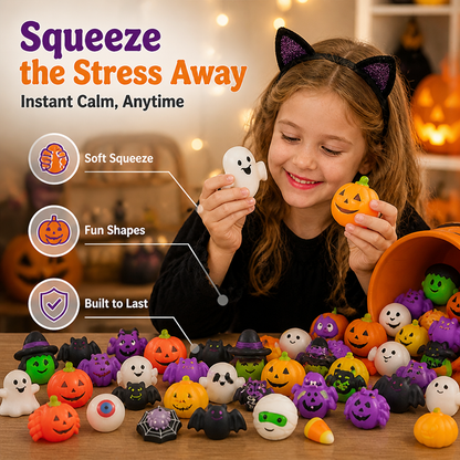 SpookEase™ – Halloween Squishies zum Drücken, Spielen & Verschenken