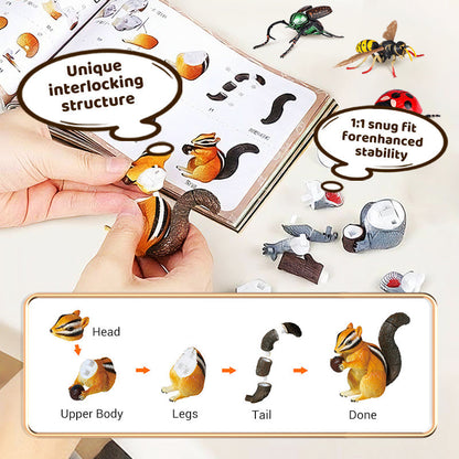 Insekten- und Tier-Steckspielzeug für Kinder