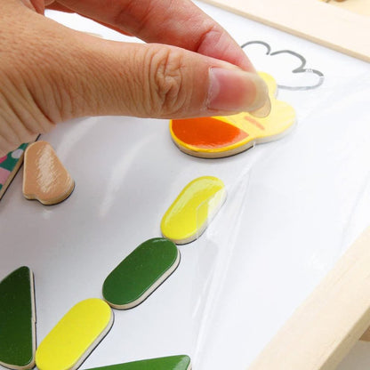 EduDraw - Doppelseitige magnetische Zeichentafel | 50% RABATT