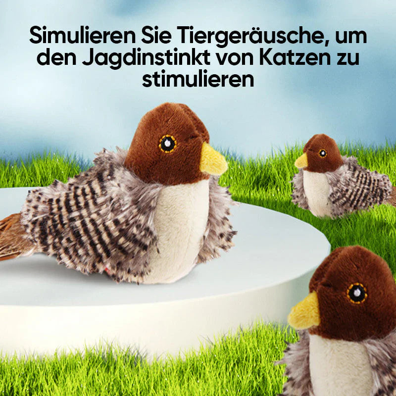 50% RABATT | KittyTweet™ - Simulierter Vogel mit Geräuschen [Letzter Tag Rabatt]