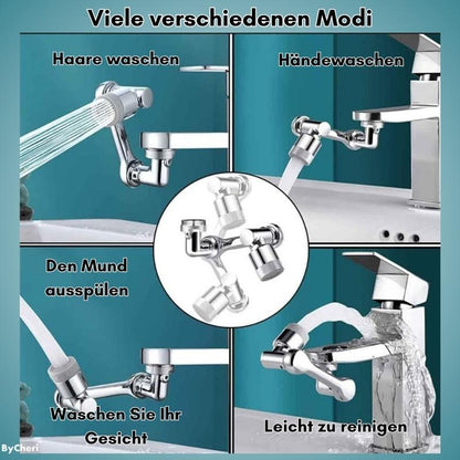 1+1 Gratis | AquaSwirl1080™ -  Roboterarm-Hahn