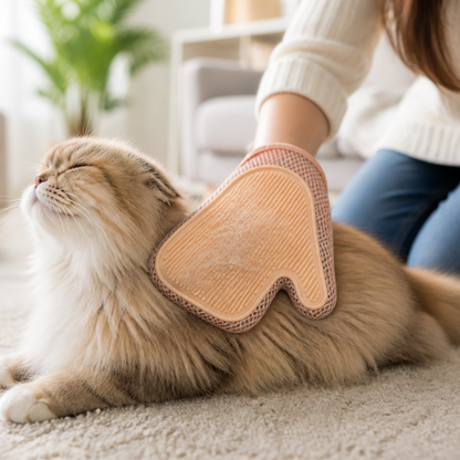 FurCare™ | Doppelseitiger Fellpflege-Handschuh mit Massagefunktion