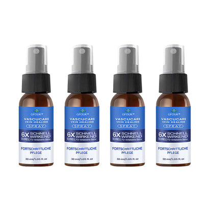 🇩🇪🏃‍🌿GFOUK® VascuCare Vein Healing Spray(Entwickelt für Krampfadern, Besenreiser, tiefe Venenthrombose (TVT), chronische venöse Insuffizienz, venöse Geschwüre, Thrombophlebitis und andere venöse Beschwerden)