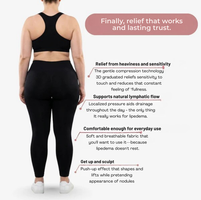 AquaLure — High-Waist-Kompressionsleggings