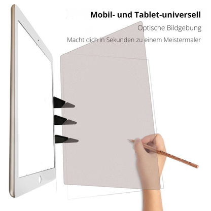 SketchReflect – Optische Projektions-Zeichenplatte | 1+1 GRATIS