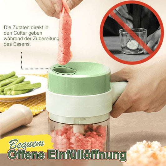 PowerSlice™ | Schnelles Schneiden, Hacken und Reinigen mit einem einzigen Gerät!