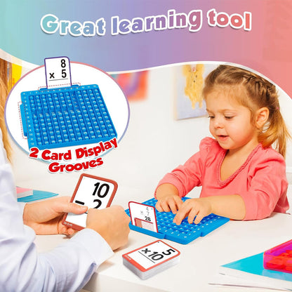 MathGenius Pro - Mathe-Flash-Karten und Pop Fidget Chart | 50% RABATT