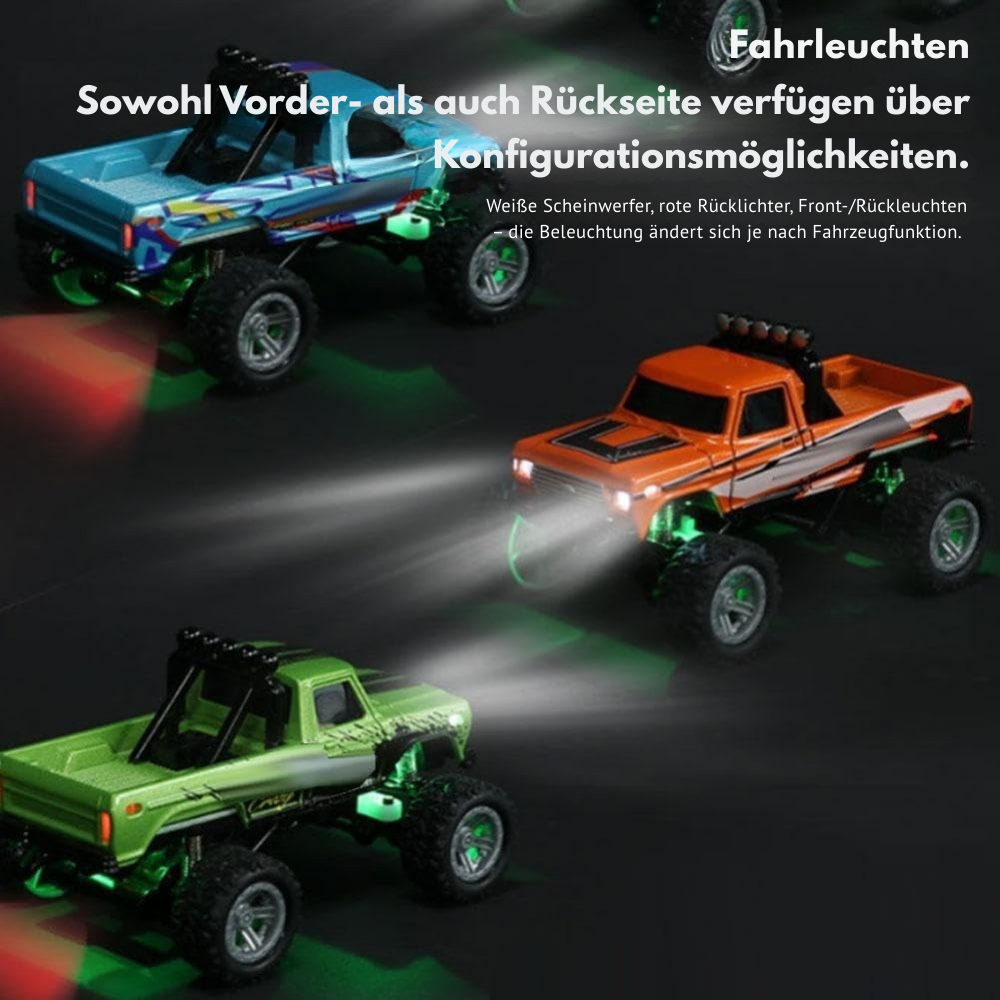 RipRush – Mini Offroad-Power mit LED-Action | 50% RABATT