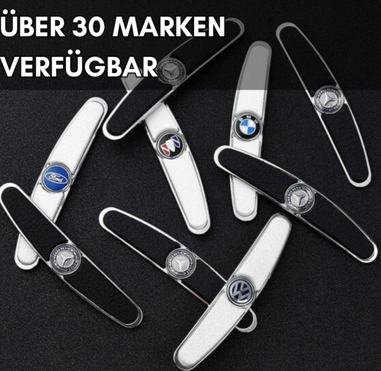 Autoschutzschild gegen Parkdellen | Tür- & Stoßfängerschutz selbstklebend | Lackschonend & flexibel | Universal-Passform