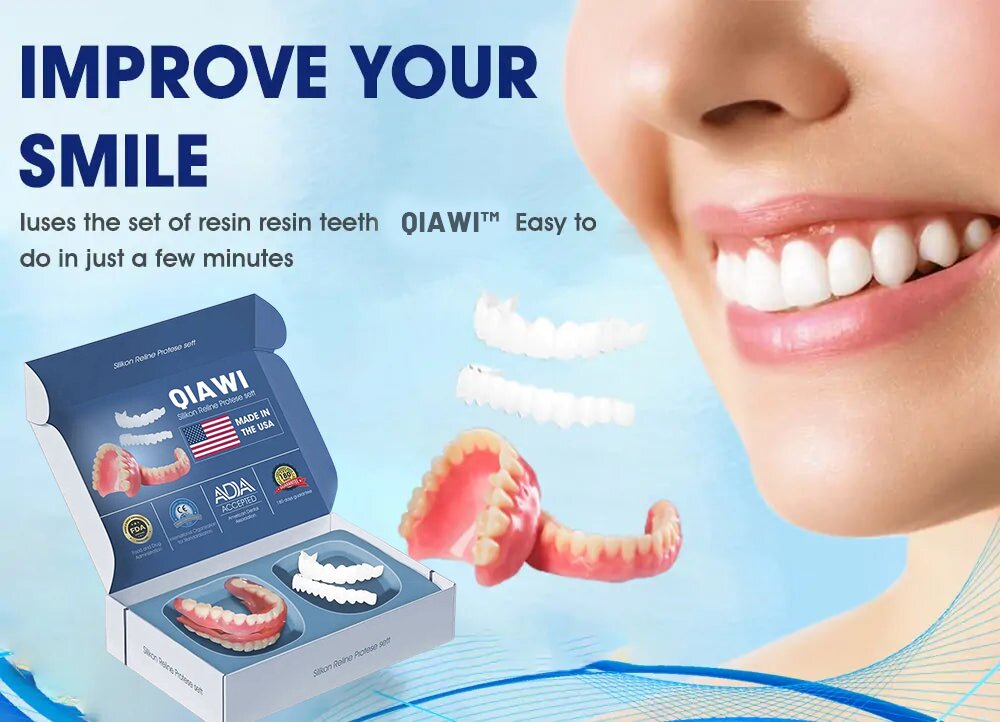 SmilePro – passgenaues Zahnprothesen-Set aus Silikon