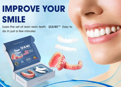 SmilePro – passgenaues Zahnprothesen-Set aus Silikon