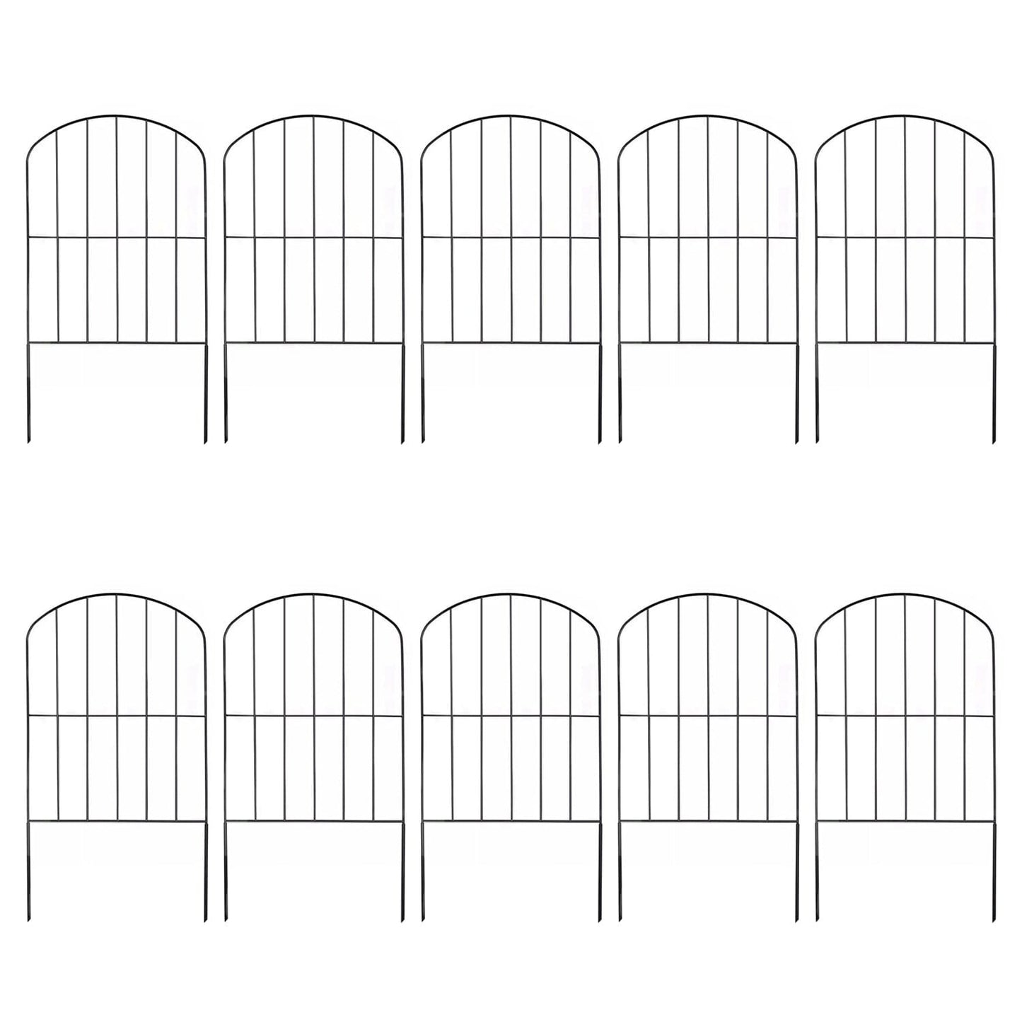 GardenCare™ | Dekorativer Edelstahl-Gartenzaun für Pflanzen & Beete