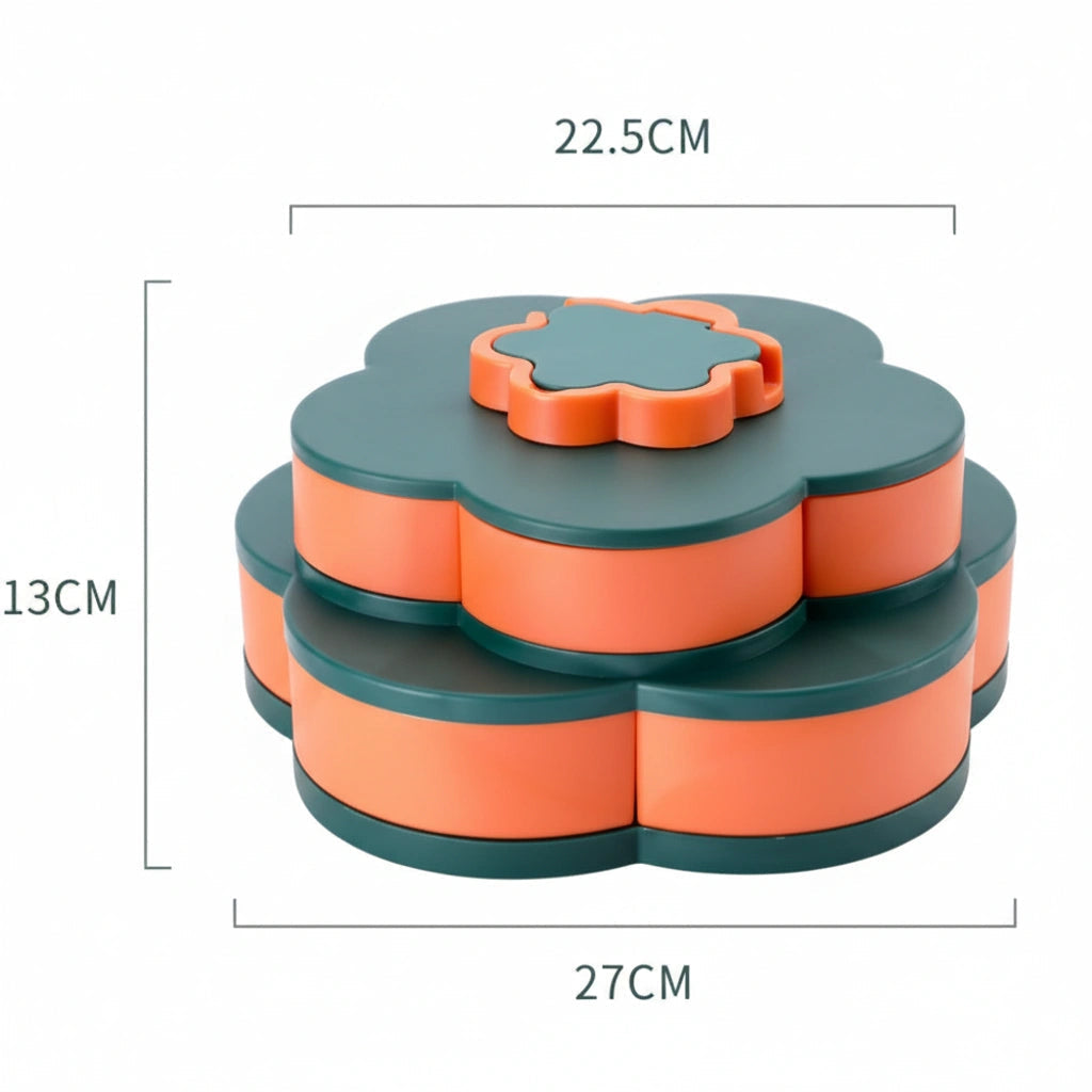 SnackStack™ | Platzsparender Snack-Organizer für stilvolle Präsentation