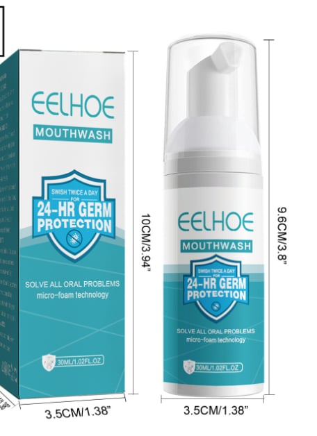 BrightMint™ Premium Mundspülung – Für Frischen Atem & Strahlend Gepflegte Zähne
