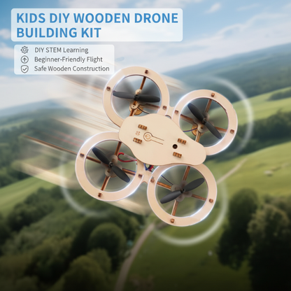 AeroCraft Holz – DIY Drohnen-Set | 50% RABATT