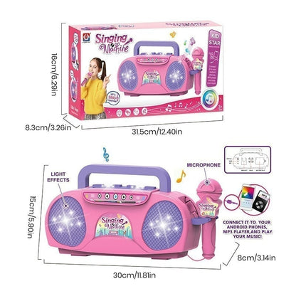 StarMic™ | Kinder Karaoke-Mikrofon mit verstellbarem Ständer