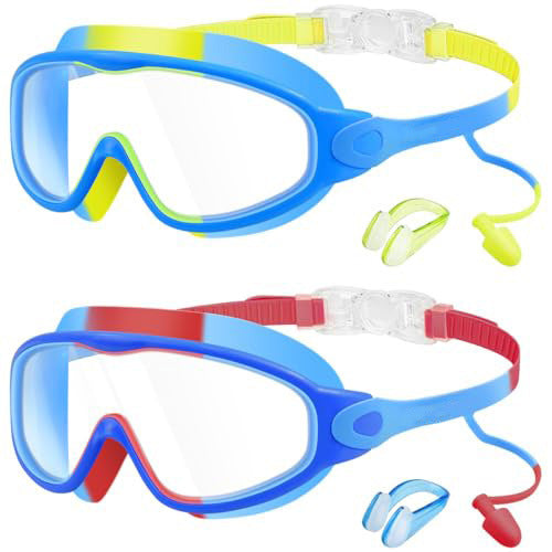 AquaVision Kids™ | Kinder-Schwimmbrille mit Ohrstöpseln