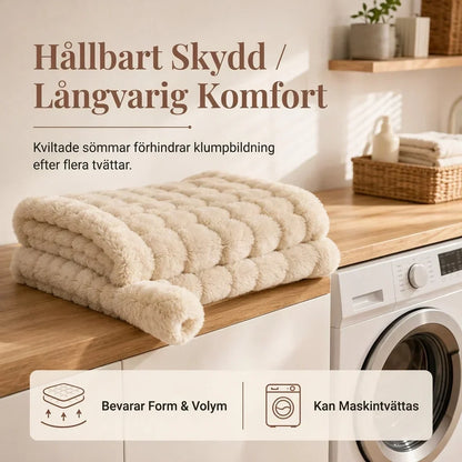 CozyFur™ | Kuschelige Haustiermatte aus Kunstfell mit rutschfester Unterseite