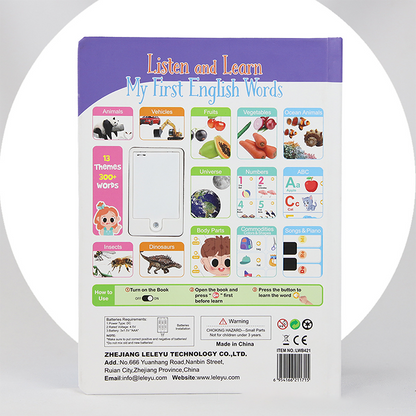 Englivo™ | Interaktives Englisch-Lernbuch für Kinder