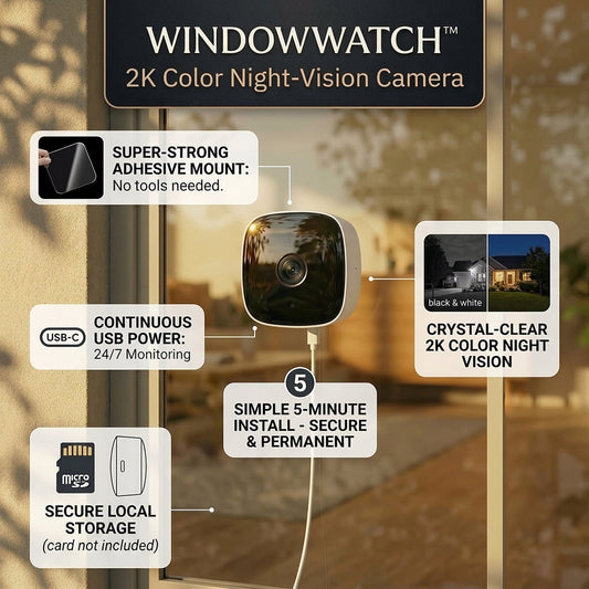 50% OFF TEMPORÄR | WindowWatch™ - Sicherheits Kamera