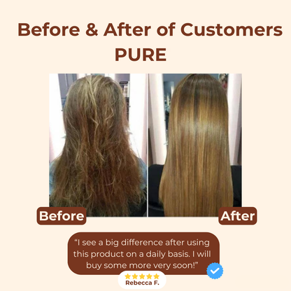 PURE – Zauber-Haarcreme für glatteres Haar,