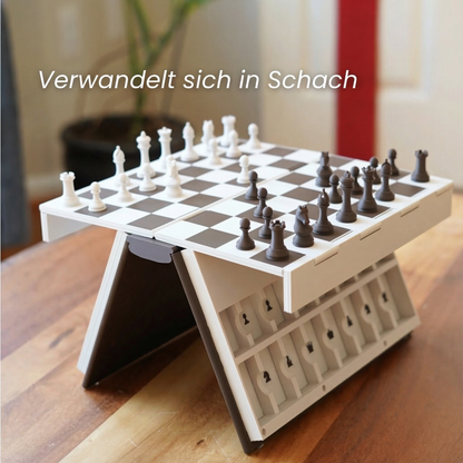 CHESS - Schach Buch Brettspiel im Buchformat für Zuhause & unterwegs