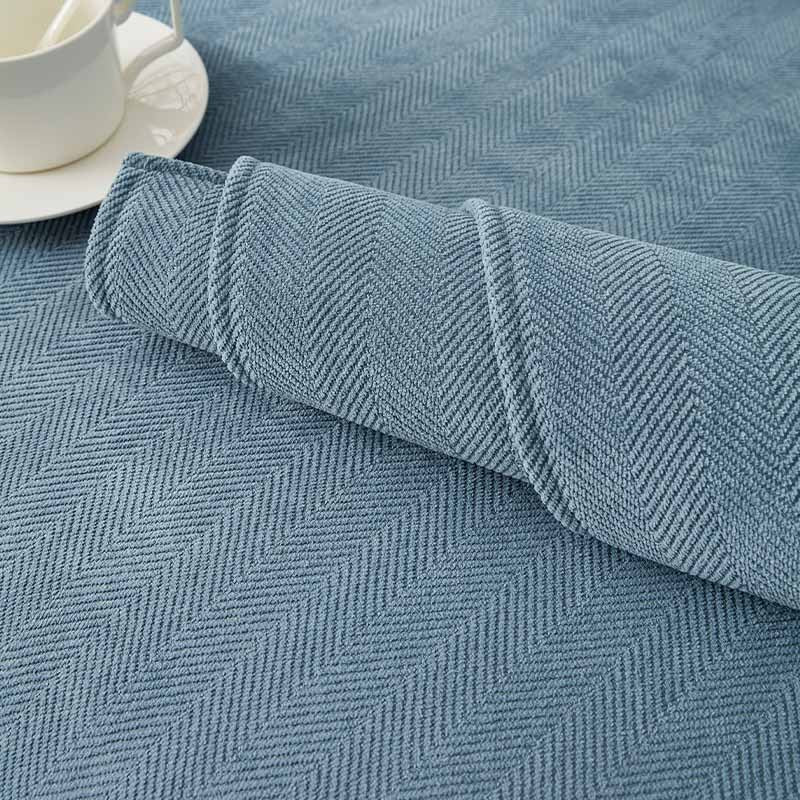 AestheticCover™ | Sofabezug aus Chenille-Stoff mit Fischgrätenmuster