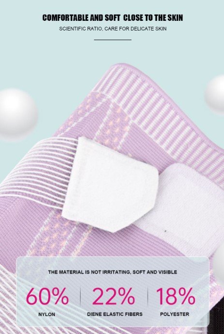 Sportliche Kniebandage – Kompressionsstütze als Sleeve