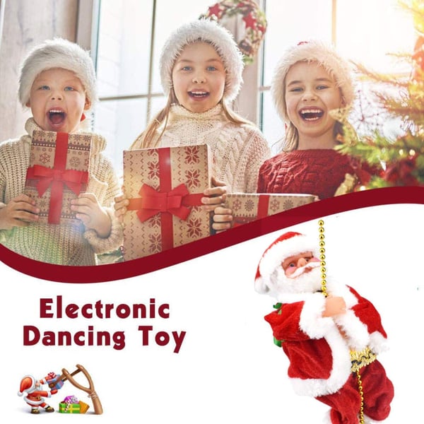 JollyClimb – Tanzender & Singender Weihnachtsmann | 50% RABATT
