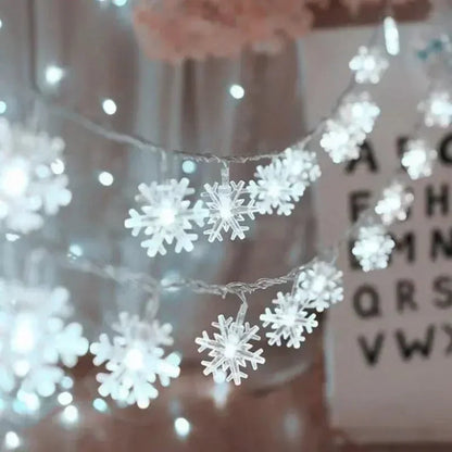 FrostGleam™ | Funkelnde Schneeflockenlichter für zauberhafte Winterabende