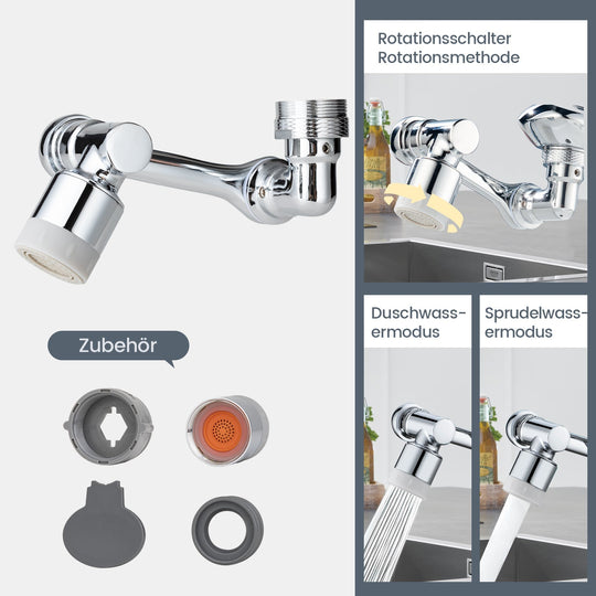 TwistTap™ | 1080 Grad drehbarer Verlängerungshahn