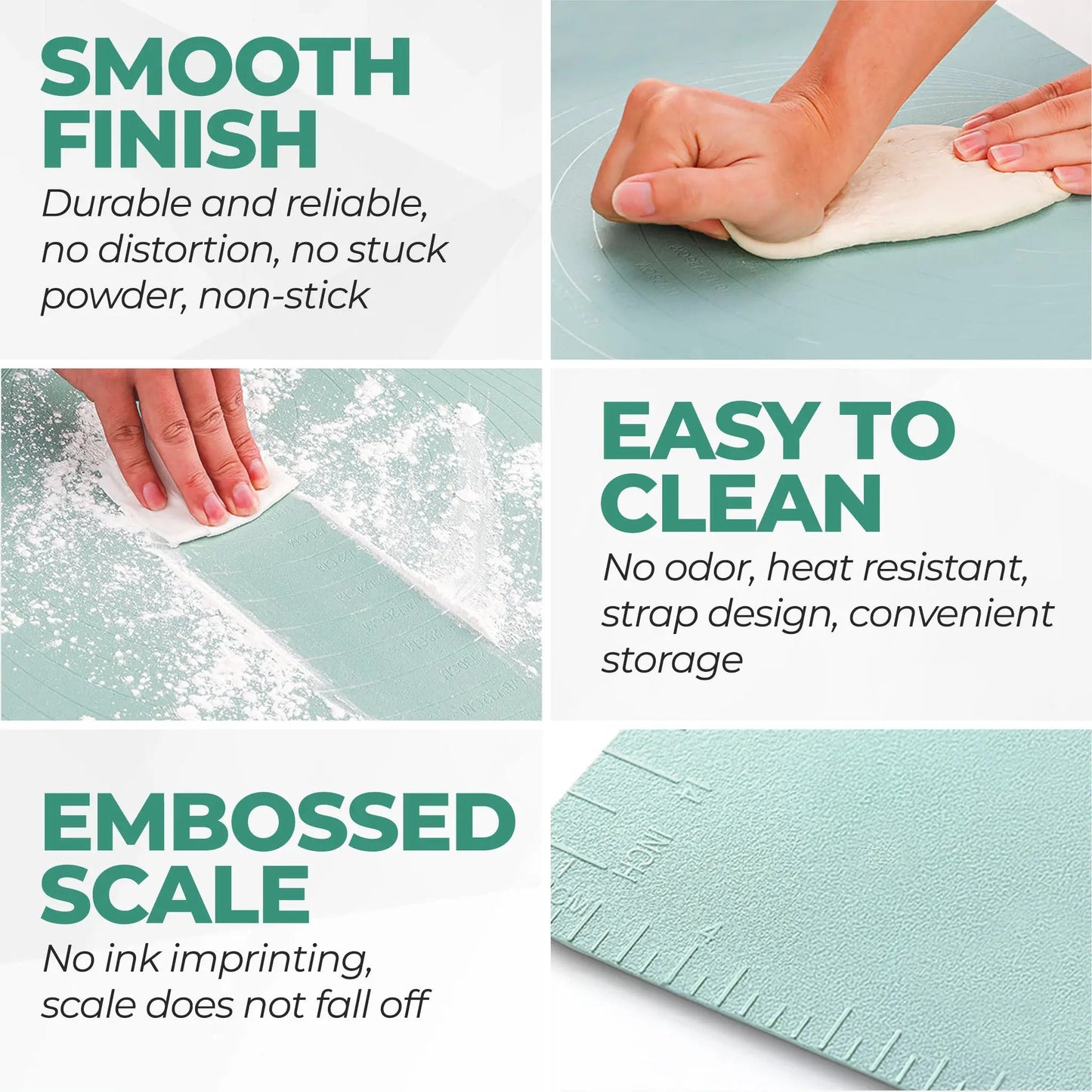 GlideMaster Pro — Antihaft-Silikon-Backmatte