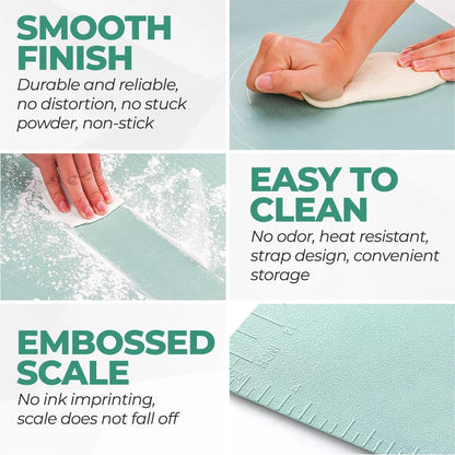 GlideMaster Pro — Antihaft-Silikon-Backmatte