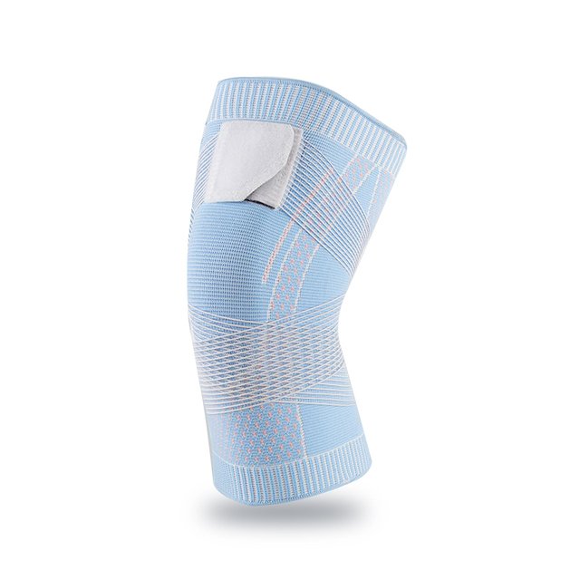 Sportliche Kniebandage – Kompressionsstütze als Sleeve