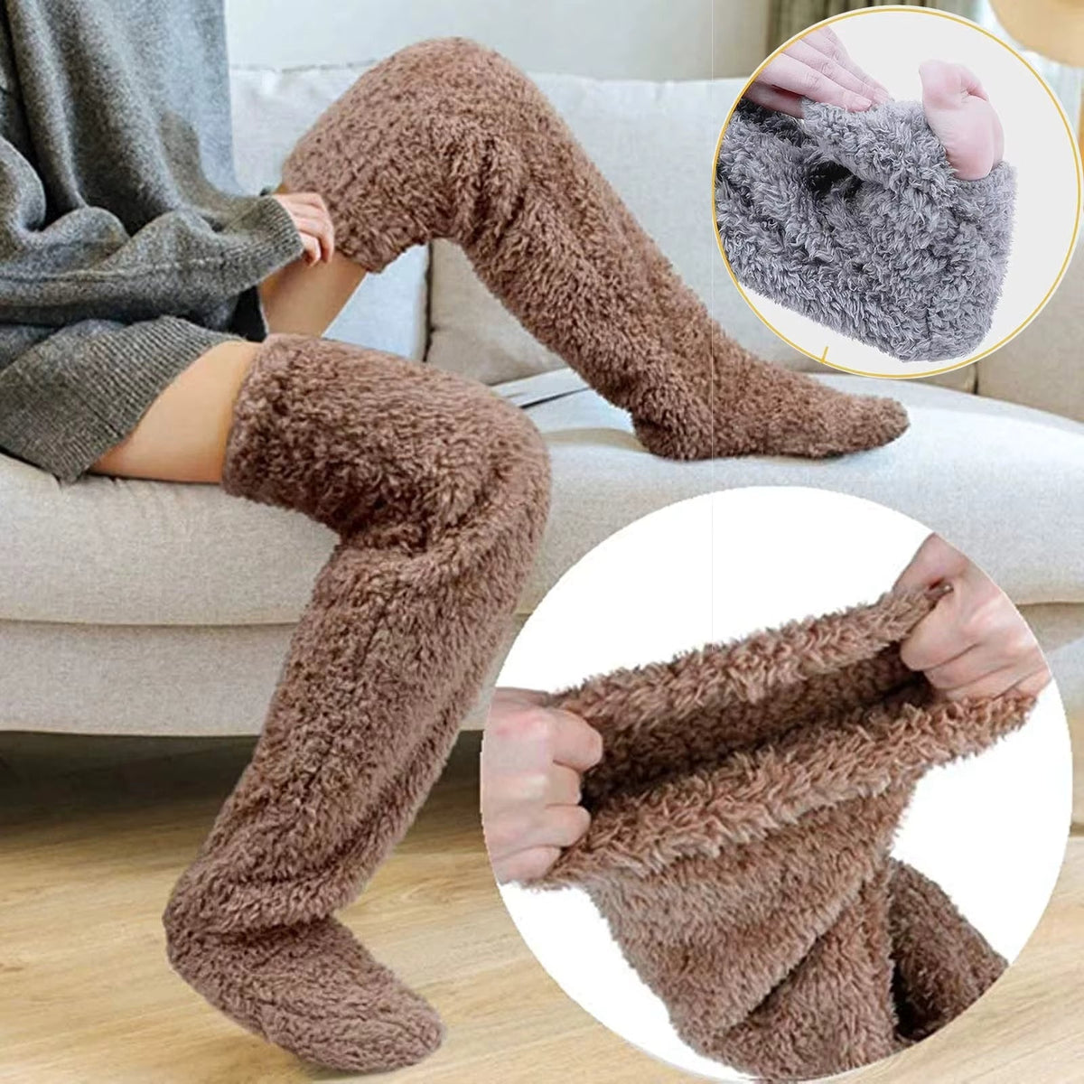 CozyFeet™ | Warme Bettsocken für kuschelige Winterabende