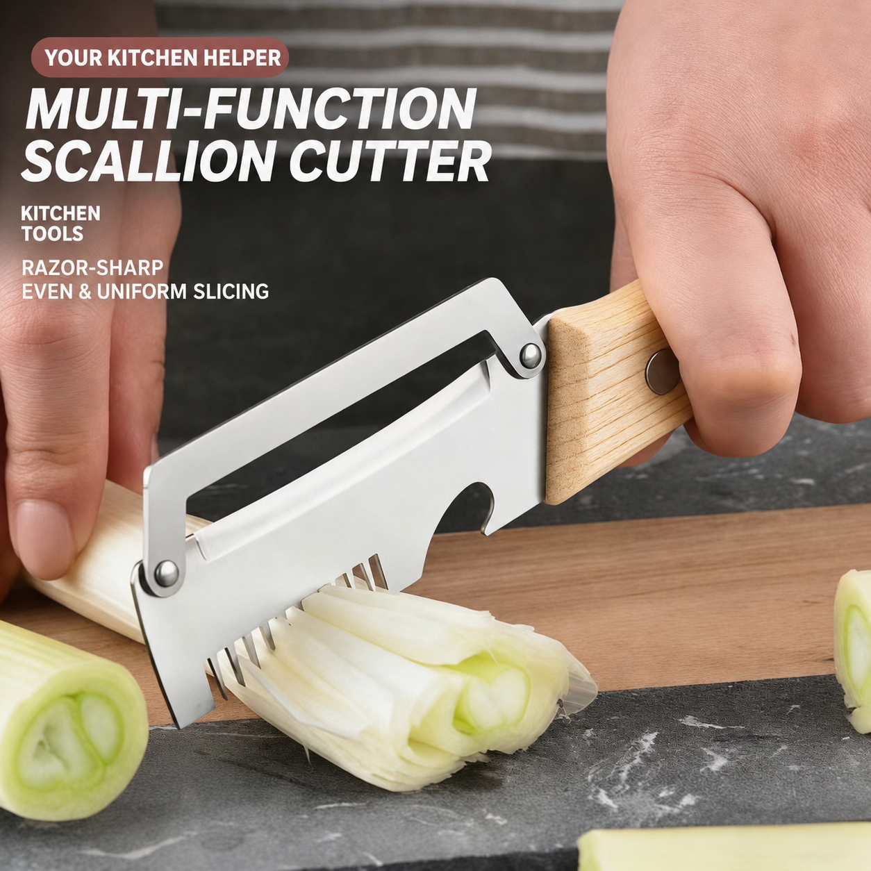 🔪 3-in-1 Multifunktionsschäler – Schnell schälen, schneiden & vorbereiten