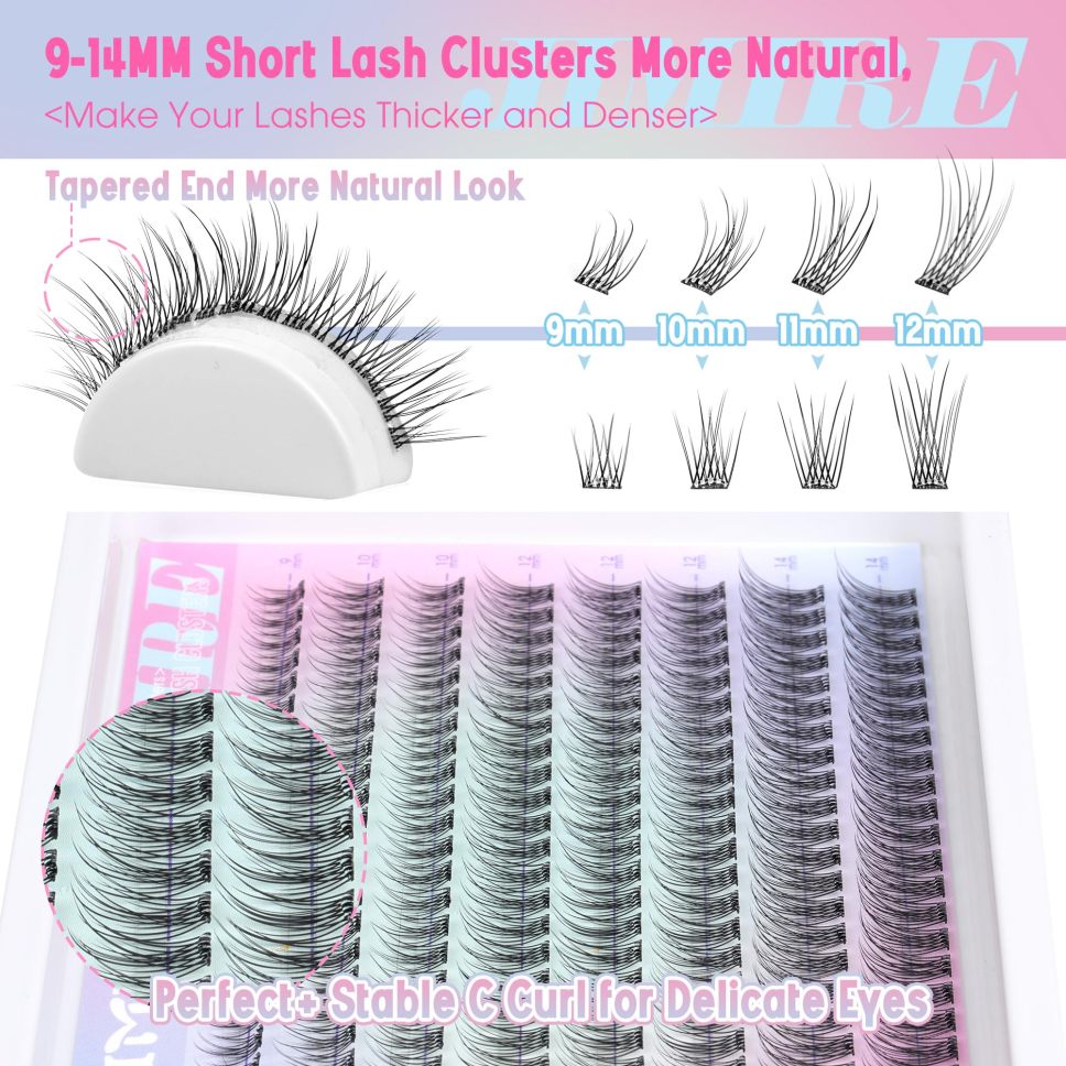 LashPress Wimpernextensions ohne Kleber – Natürliches Volumen