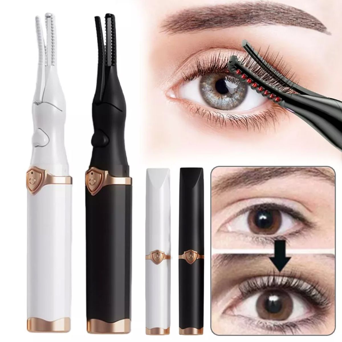 LuxeLashPro — Beheizte Wimpernzange für langanhaltenden Schwung & einfaches Styling