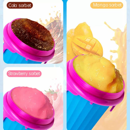 1+1 GRATIS | FrostSipChill – Slush Maker Becher für Kinder, Familie & heiße Sommertage